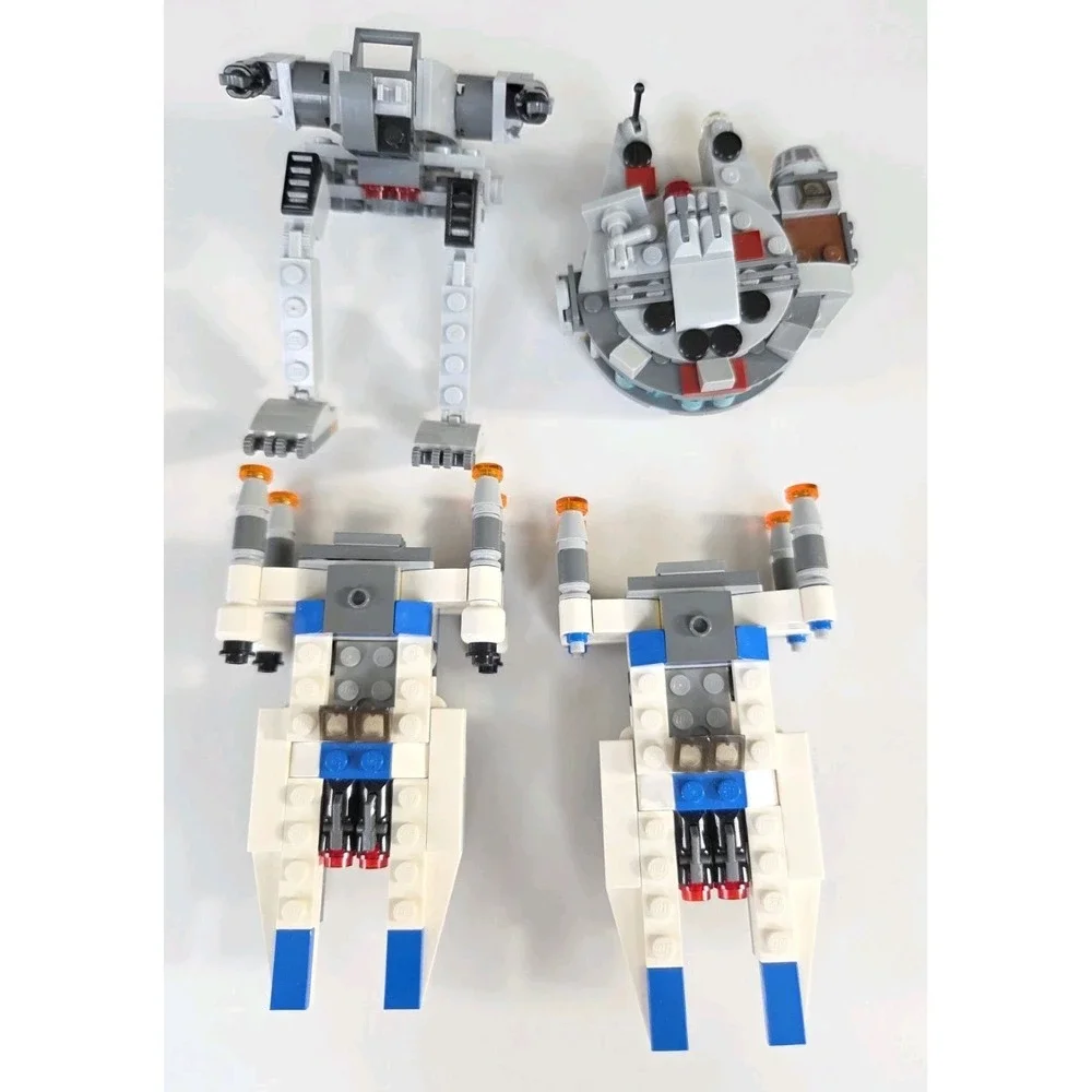 LEGO Star Wars Microfighters Ship‎ Lot No Minifigures U-Wing Millennium Falcon